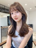 アリュウル 表参道 青山(Allure) ベージュカラー×レイヤーカット 学割U24