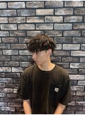 波巻きスパイラルツイストスパイラルメンズマッシュ