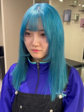 ベレーザ 渋谷(BELEZA) 8210ニュアンスカラー韓国ヘアハイトーンカラー艶髪ケアブリーチ