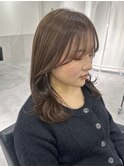 顔周りカット×レイヤーカット