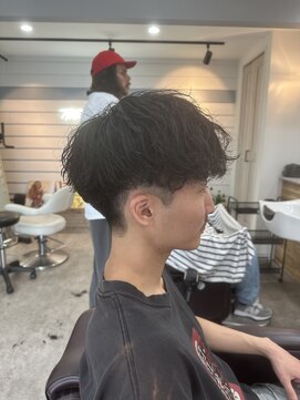 スウェル 船橋店(Swell) #ベリーショート#ダークアッシュ#ニュアンスパーマ#韓国マッシュ