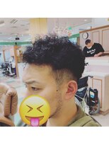 アポロカットステージ 相模大野店&nbsp;アップバング/ツーブロックマッシュ<理容室>[メンズ/相模大野]