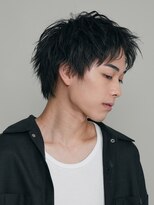 フィフス 渋谷(fifth)&nbsp;波巻きツイストスパイラルパーマツーブロックメンズマッシュ渋谷