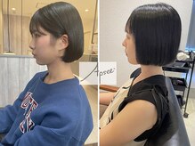 アプシー 三田駅前店(Apsee)の雰囲気（丸みが特徴的な王道ボブで小顔と女性らしさを両立！[リタッチ]）