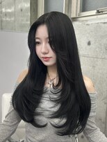 エヌアイ オモテサンドウ(ni omotesando)&nbsp;ワンホンレイヤーカット 韓国レイヤーカット 透明感カラー