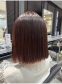 切りっぱなしボブ