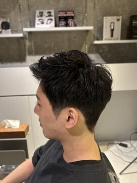 フランクスバーバーザスタンド(Frank’s barber the stand) メンズショートスタイルT