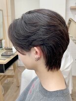 ネオリーブ クーロ メゾン 横浜(Neolive curro Maison)&nbsp;韓国センターパート×毛流れフェザーパーマ[メンズ]