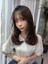 リッカ(LICCA)&nbsp;【LICCA古賀愛】レイヤー/チョコレートカラー/天神/天神韓国ヘア