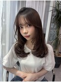 【LICCA古賀愛】レイヤー/チョコレートカラー/天神/天神韓国ヘア