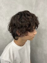 アルブ(alb)&nbsp;プードルパーマ風、メンズパーマ