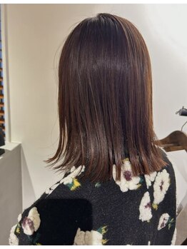 ヘアデザイン エソラ(hair design esora)の写真/【学割U24】長く通える学生限定クーポン有◎当店自慢の透明感カラーや髪質改善で自慢のスタイルを♪
