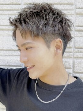 フィフス 大分(fifth) 大分メンズツーブロック刈り上げベリーショートレイヤーカット