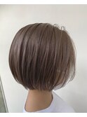 ショートグレージュ☆