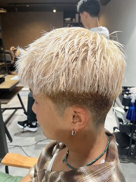 スウェル 柏店(Swell) MEN’S HAIR/ブルーブラック/フェザーパーマ/柏