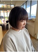 ボブ/ボブカット/カット/ブラウン/カラー/ショート