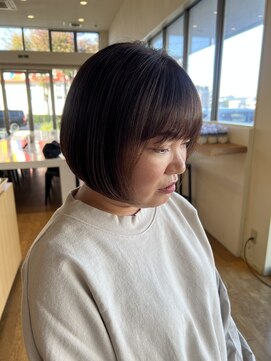 サラ ビューティ サイト 春日(SARA Beauty sight) ボブ/ボブカット/カット/ブラウン/カラー/ショート