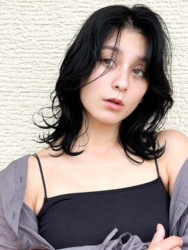 レイヤーカット/セミロング/ハンサムショート/くびれヘア