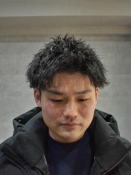 ソフトツイストパーマ新宿 /高田馬場/新大久保/メンズカット