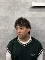 ソイクフ(SOY KUFU)&nbsp;20代30代40代◎残ったパーマを活かしたハイライトスタイル