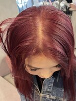 ジュエム(jouerm)&nbsp;ブリーチありの鮮やかチェリーレッド♪