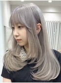  韓国風レイヤーカット髪質改善ダブルカラーハッシュカット