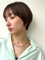 カバーヘア ブリス 大宮西口(COVER HAIR bliss)&nbsp;コンパクトショート/ダークアッシュ/マッシュ/大人可愛いp大宮