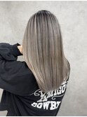 バレイヤージュ、ハイライト、レイヤーロング、キッズカット