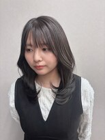 リノ(LINO)&nbsp;暗めカラー×ハッシュカット