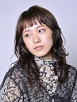 レム 長野青木島店(REM)&nbsp;ショートバング×レイヤーウェーブ