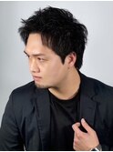 メンズカット/ビジネスショート/ニュアンスパーマ[理容室/大宮]