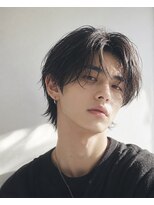 クレオ 福大通り店(CREO)&nbsp;ニュアンスパーマ◎センターパート×抜け感好感度UPメンズ