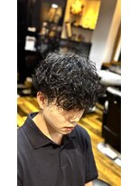 バーバーブロス(BAR BER bro's)&nbsp;波巻きパーマ/スペインカール/ニュアンスパーマ