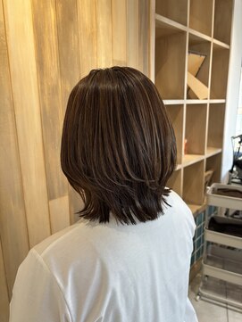 アース 志木店(HAIR & MAKE EARTH) 白髪ぼかしハイライトカラー