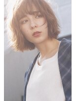 ミンクス 青山店(MINX)&nbsp;ルーズな毛先のグランジボブ