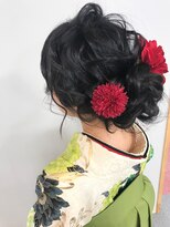 ヘアスタジオニコ(hair studio nico...) 袴ヘア ルーズアップ