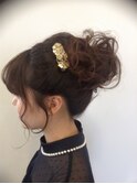 すっきりフルアップヘアセット