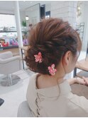 浴衣ヘアアレンジ