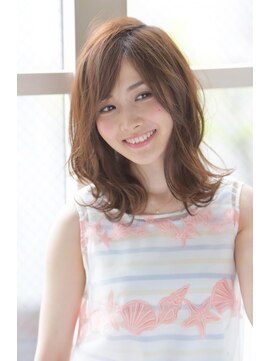 マーブルトウキョウネオリーブ(marbles tokyo neolive) 《marbles/三軒茶屋》☆フリンジカール×くびれミディ☆