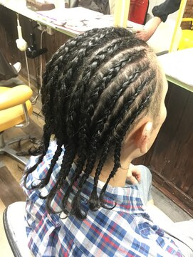 ヘアースペース 練馬店(hair space COCO) コンロー10列＆ツーブロック