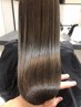 カット＋ダメージレスストレート＋炭酸SPA　￥27500→￥22000