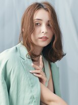 エムスラッシュ みなとみらい馬車道店(M SLASH)&nbsp;M.SLASH馬車道/かきあげ前髪/抜け感ヘア/小顔/センターパートz2