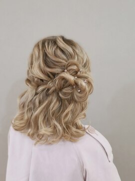 ヘアセットサロン ミント(Hair set salon MINT) ふわふわハーフアップ