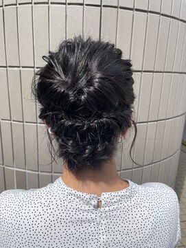 モードケイズ 阿倍野店(MODE K’s) ゆるふわまとめ髪スタイル