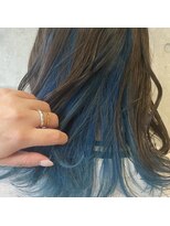 アース 二俣川店(HAIR&MAKE EARTH) ペイルブルー