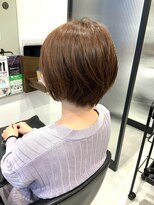黒髪/グレーベージュ/レイヤーロング/前髪パーマ/銀座