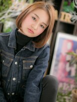 カバーヘア ブリス 戸田公園西口店(COVER HAIR bliss)&nbsp;前下がりうる艶髪小顔ストレートボブh2戸田公園20代30代40代