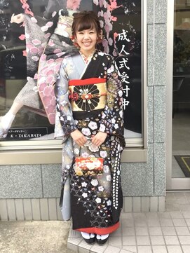 びゃんびゃん 浅水本店 成人式お薦めスタイル