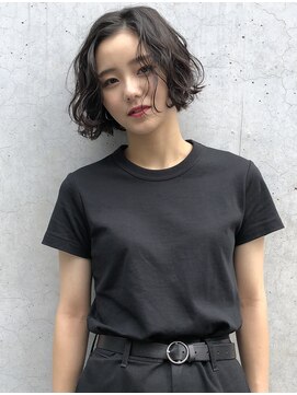 ノイ(noii) 似合わせカット x 切りっぱなしミニボブ