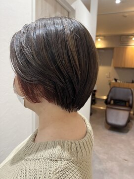 フルール(Fleur) 恵比寿 大人に似合うイヤリングカラー ブリーチ 韓国 オージュア